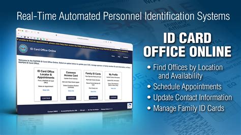 id card office online appointment.